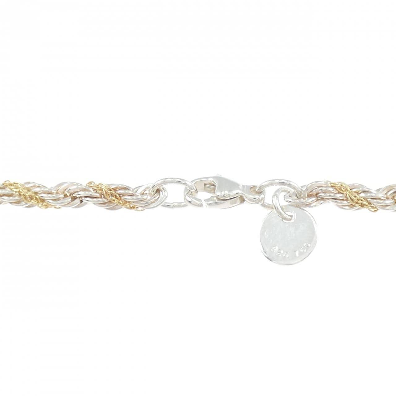 【ヴィンテージ】ティファニー 925/750YG ネックレス