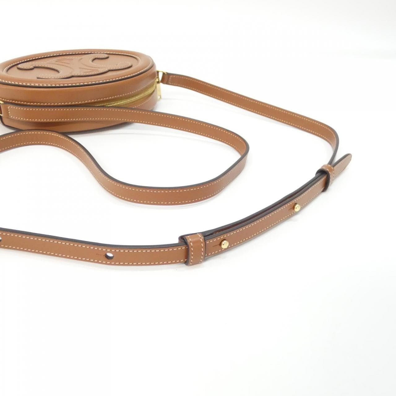 セリーヌ クロス ボディ オーバル パース 10I703DPQ ショルダーバッグ