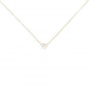 STAR JEWELRY Mysterious Heart Necklace 0.05CT