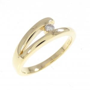 K18YG ダイヤモンド リング 0.06CT