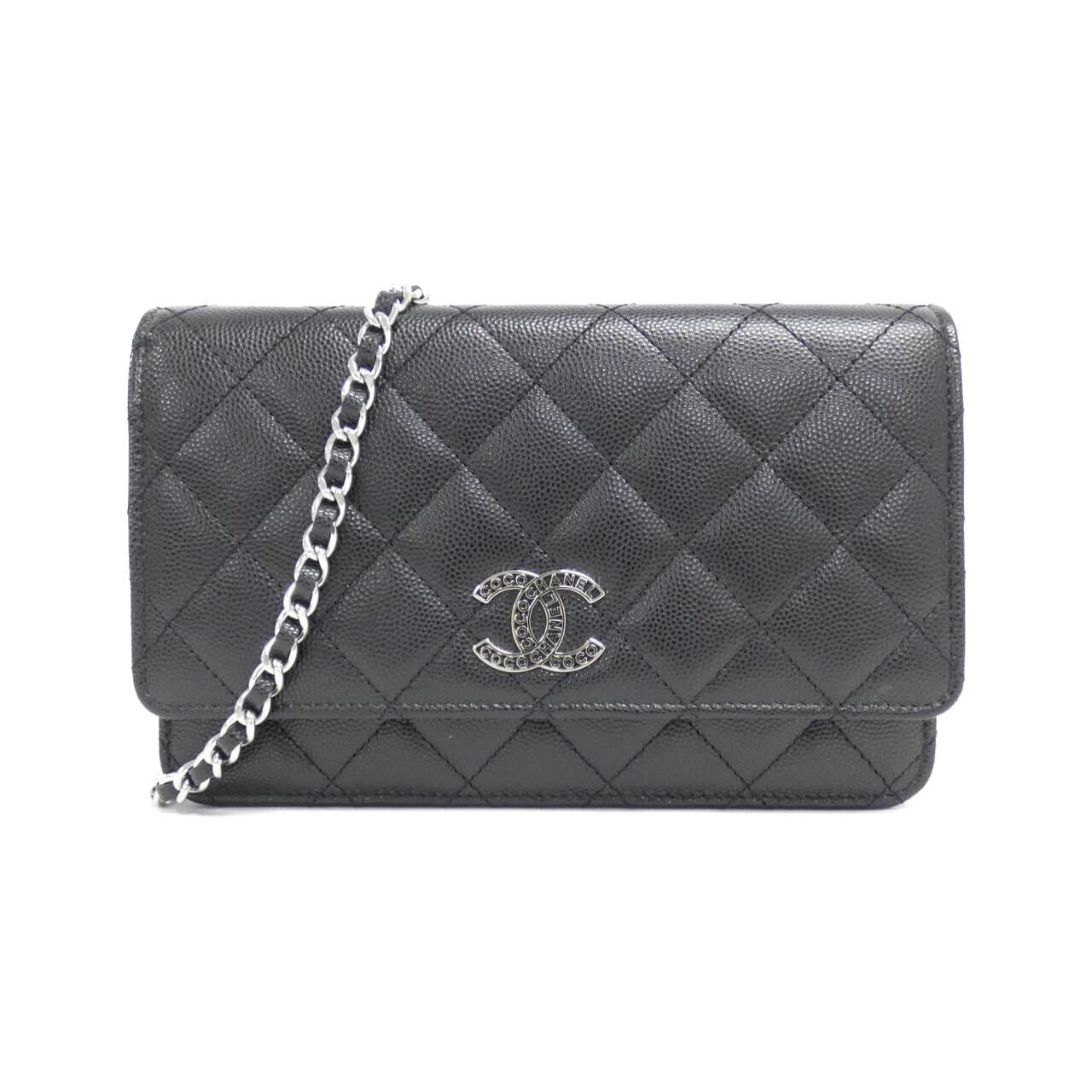 [Unused items] CHANEL AP3825 chain wallet