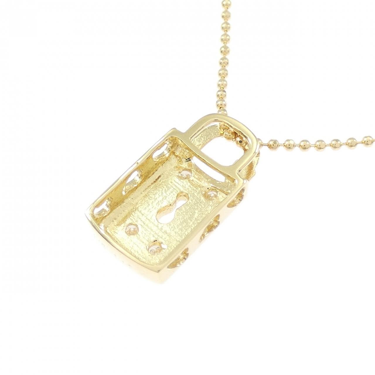 K18YG ダイヤモンド ネックレス 0.07CT