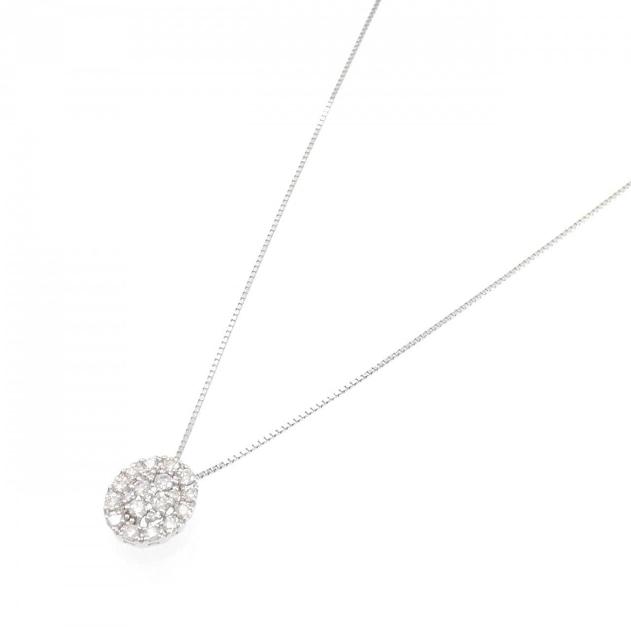 PT ダイヤモンド ネックレス 0.40CT