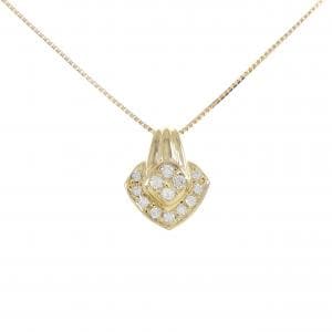 K18YG ダイヤモンド ネックレス 0.29CT
