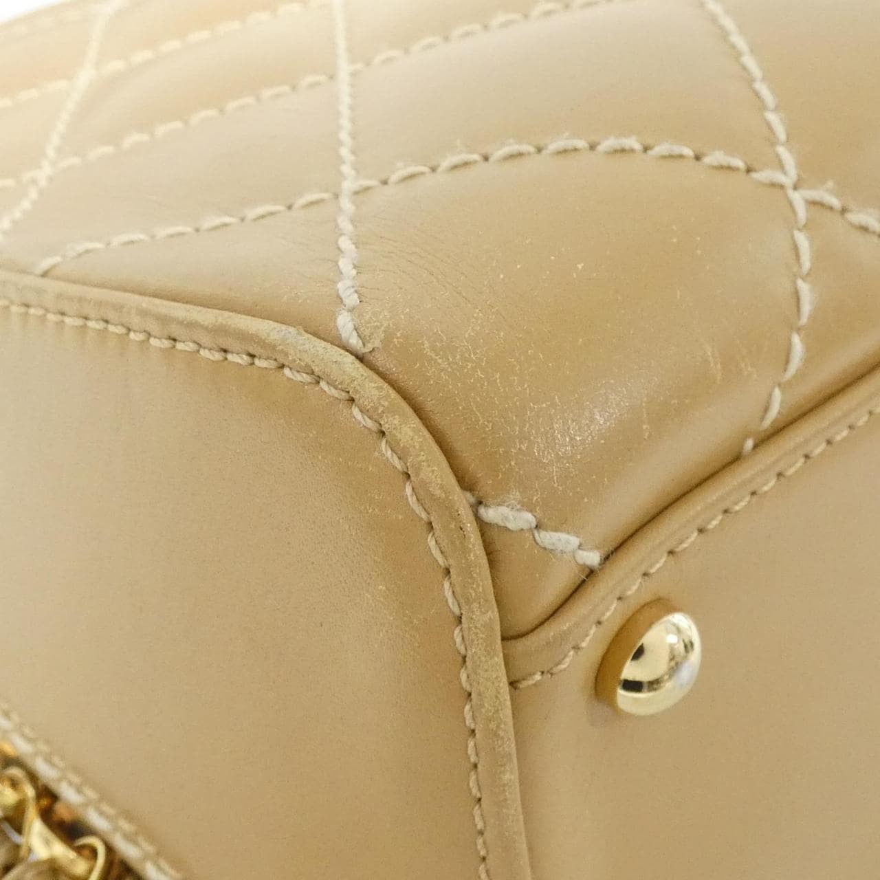 【ヴィンテージ】シャネル ワイルドステッチ ライン 14693 バッグ