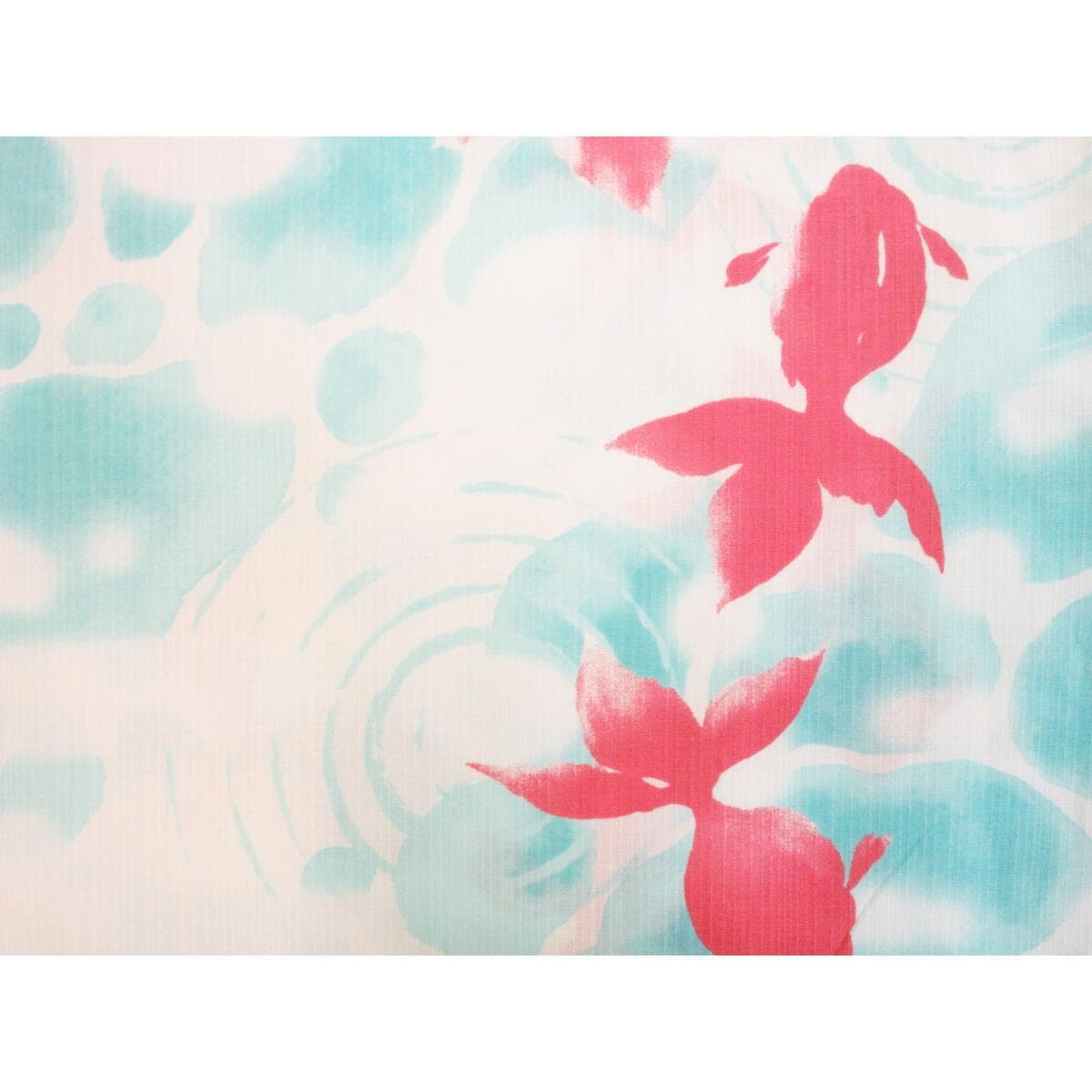 【新品】女ゆかた　片身替わり　トールサイズ