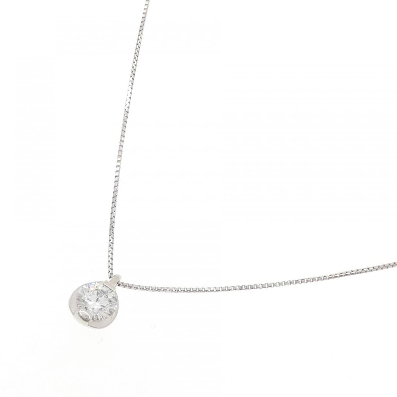 PT900/PT850 ダイヤモンド ネックレス 0.332CT