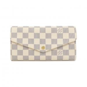 LOUIS VUITTON Damier Azur Portefeuille Sarah N63208 Wallet