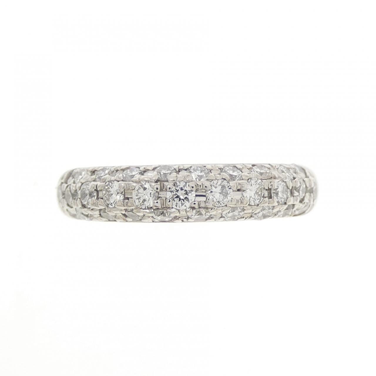 PT900 パヴェ ダイヤモンド リング 0.620CT