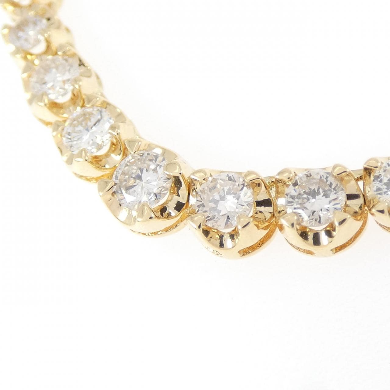 K18YG ダイヤモンド ネックレス 5.02CT