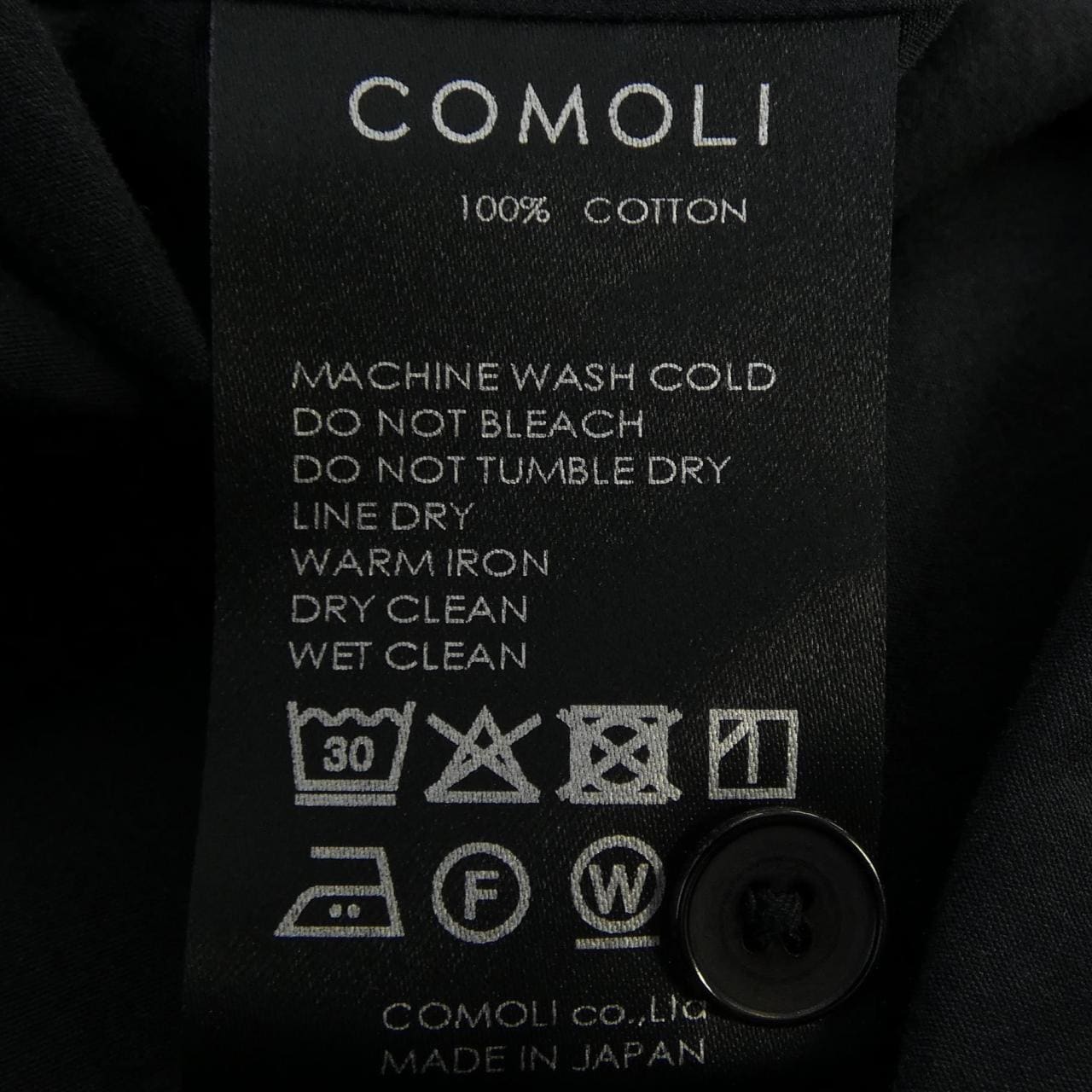 コモリ COMOLI E03-02001 シャツ