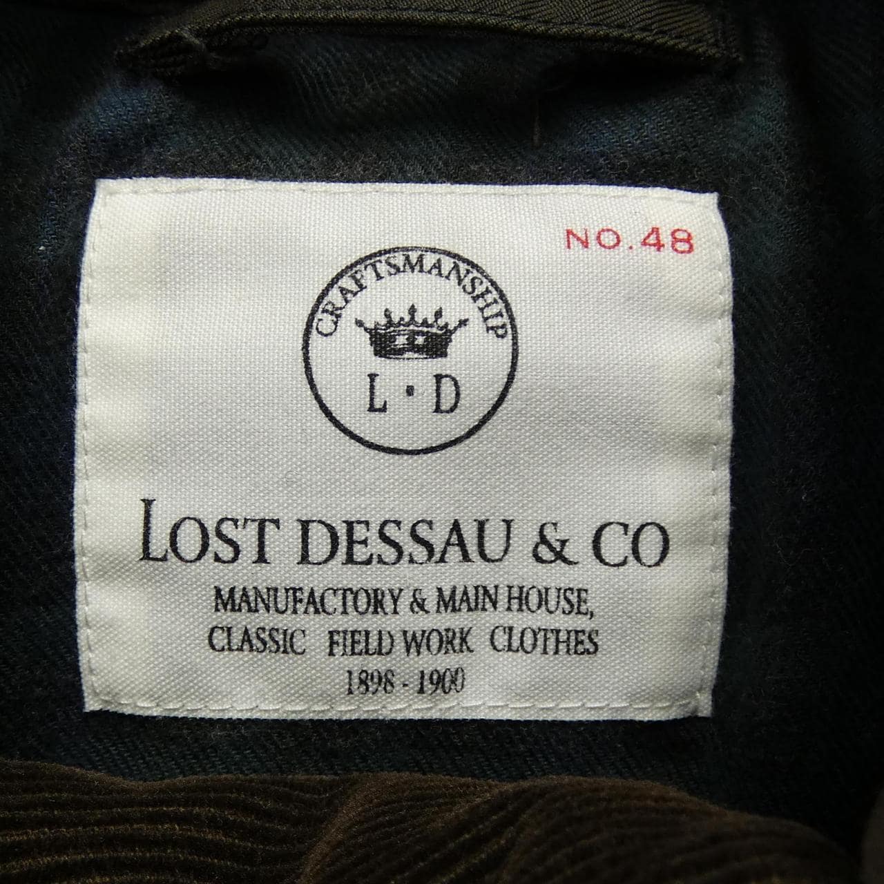 ロストデッサウ LOST DESSAU&CO ダウンベスト