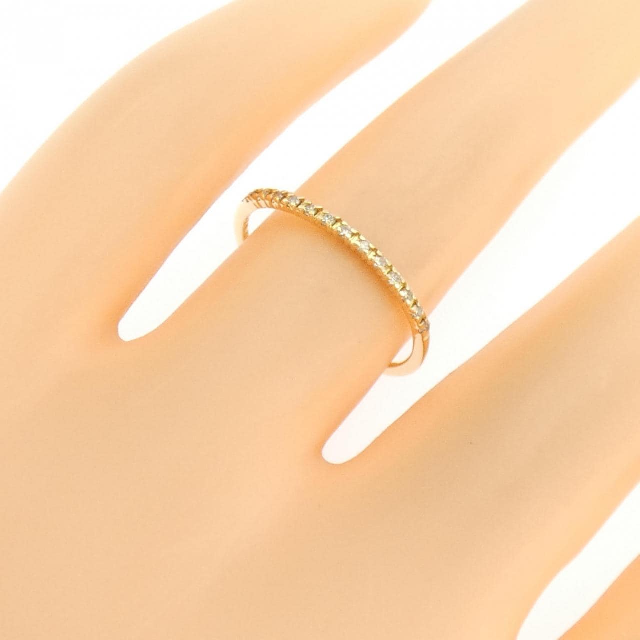 アガット ダイヤモンド リング 0.08CT