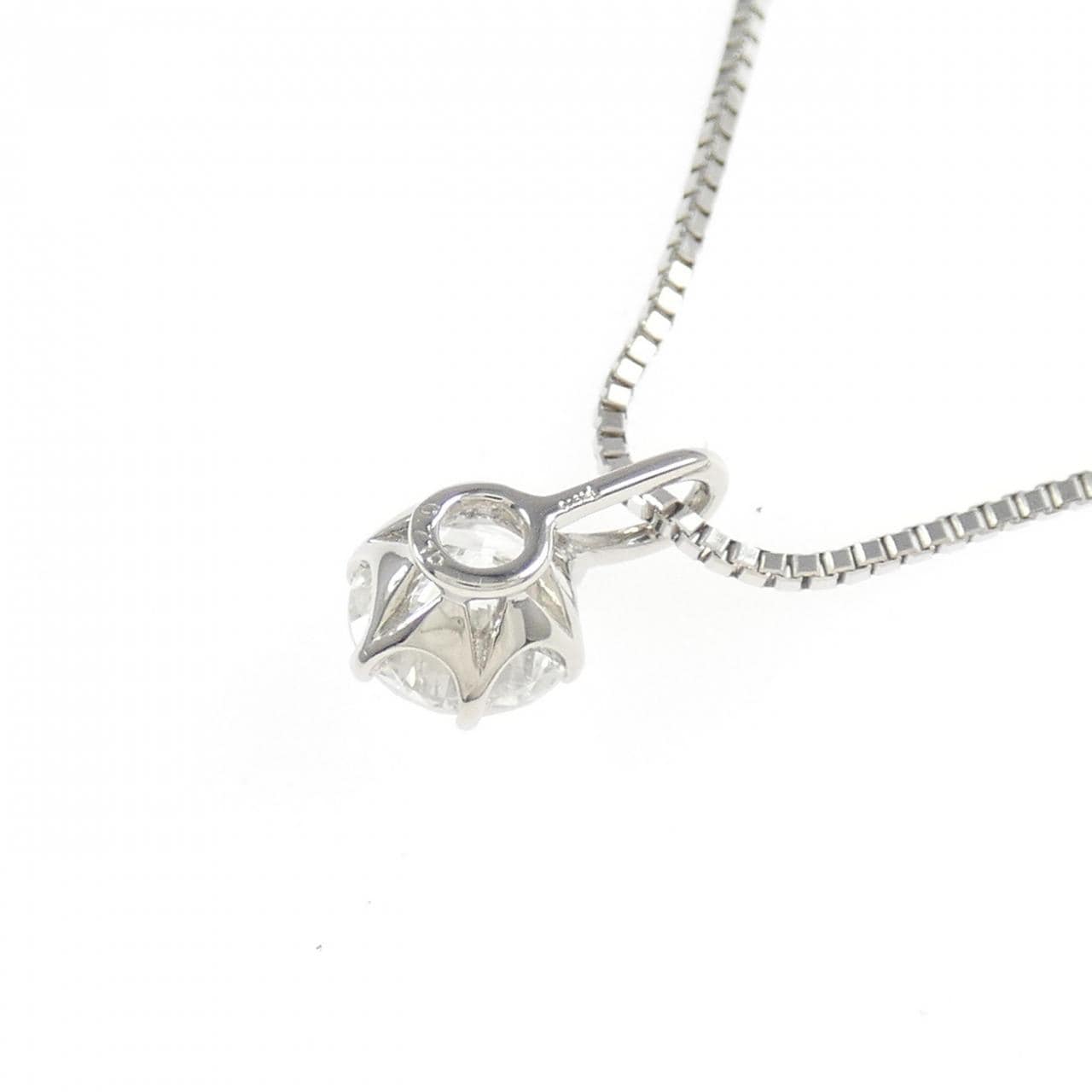 PT900/PT850 ダイヤモンド ネックレス 0.716CT F SI2 Fair