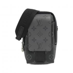 LOUIS VUITTON Monogram Eclipse Reverse Double Phone Pouch M81321 Shoulder Bag