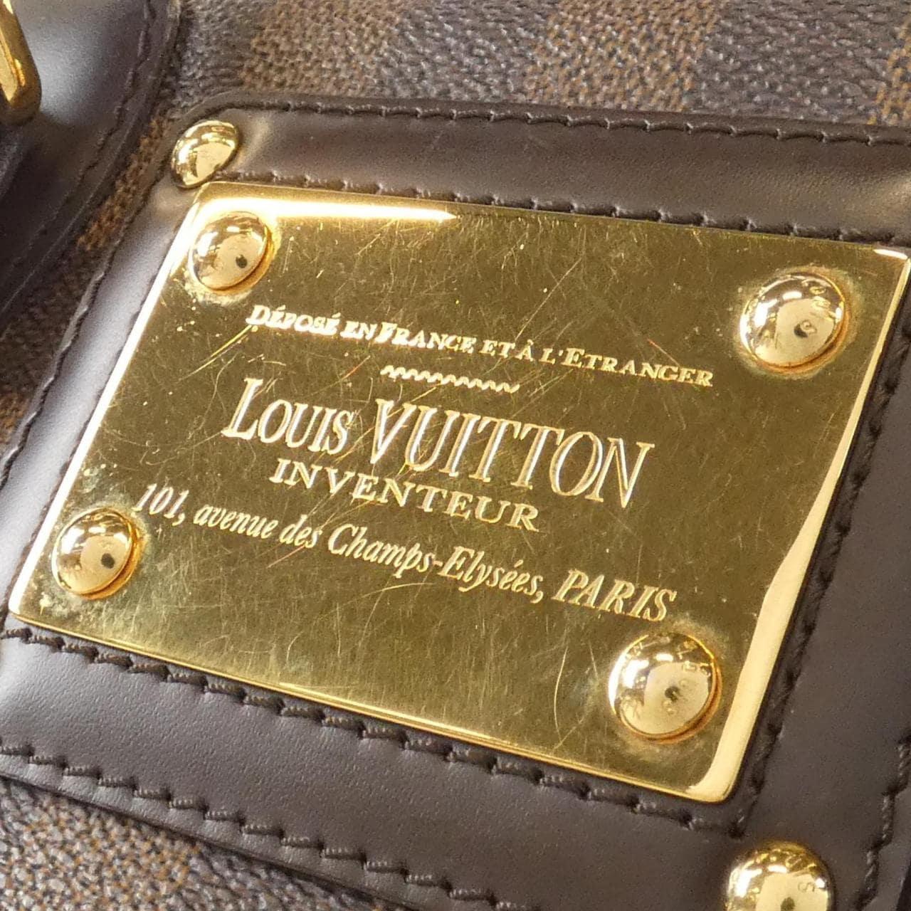 LOUIS VUITTON Damier Barclay N52000 Bag