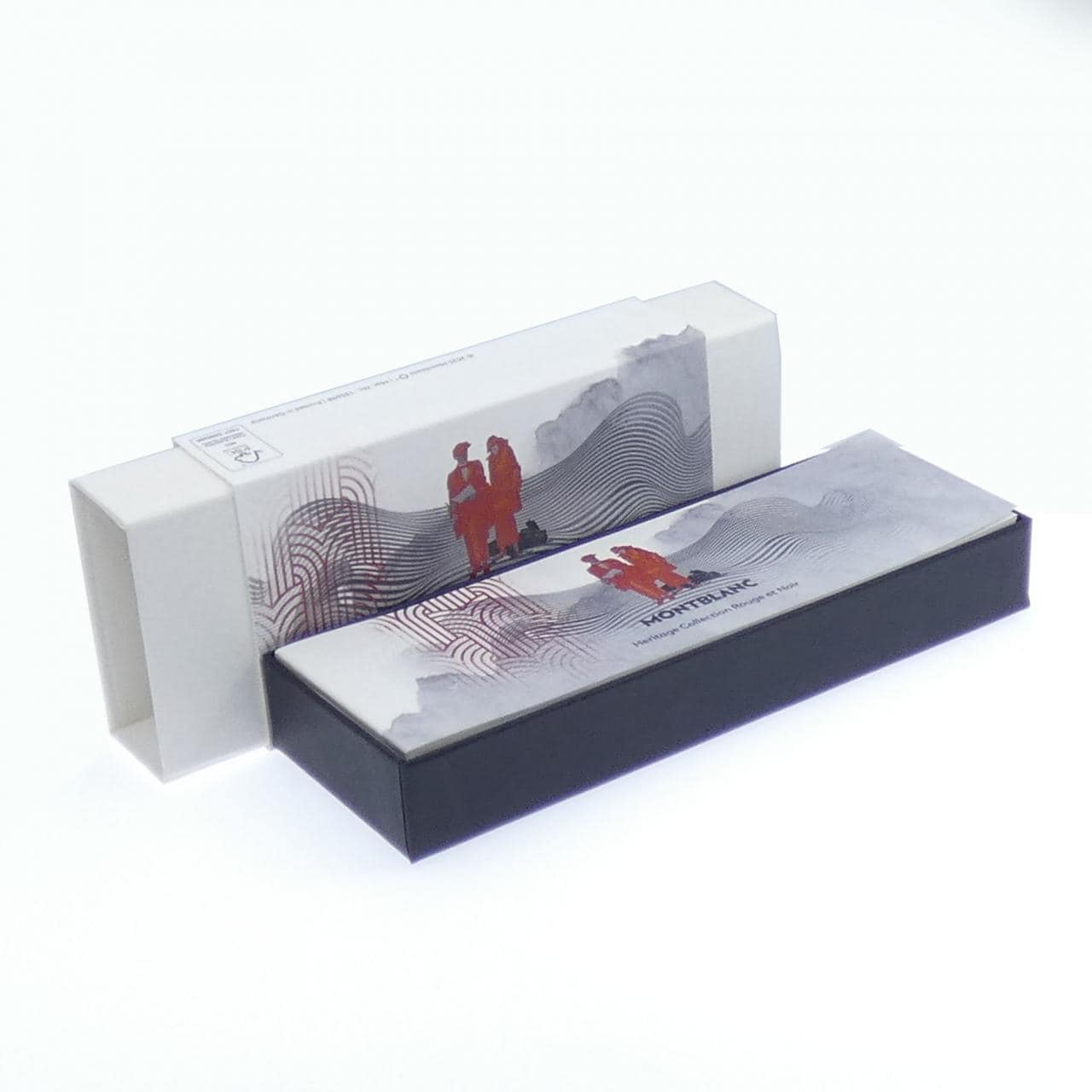 【新品】モンブラン ヘリテイジルージュ&ノワールベイビーコーラル 127856 万年筆