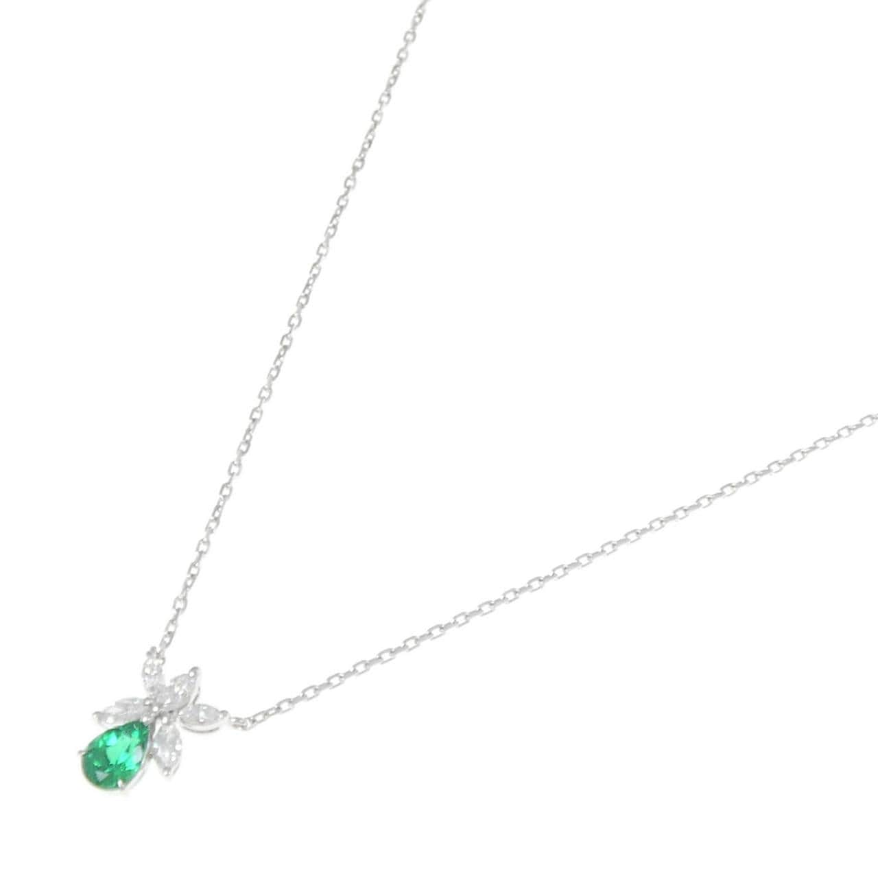 ミキモト エメラルド ネックレス 0.67CT