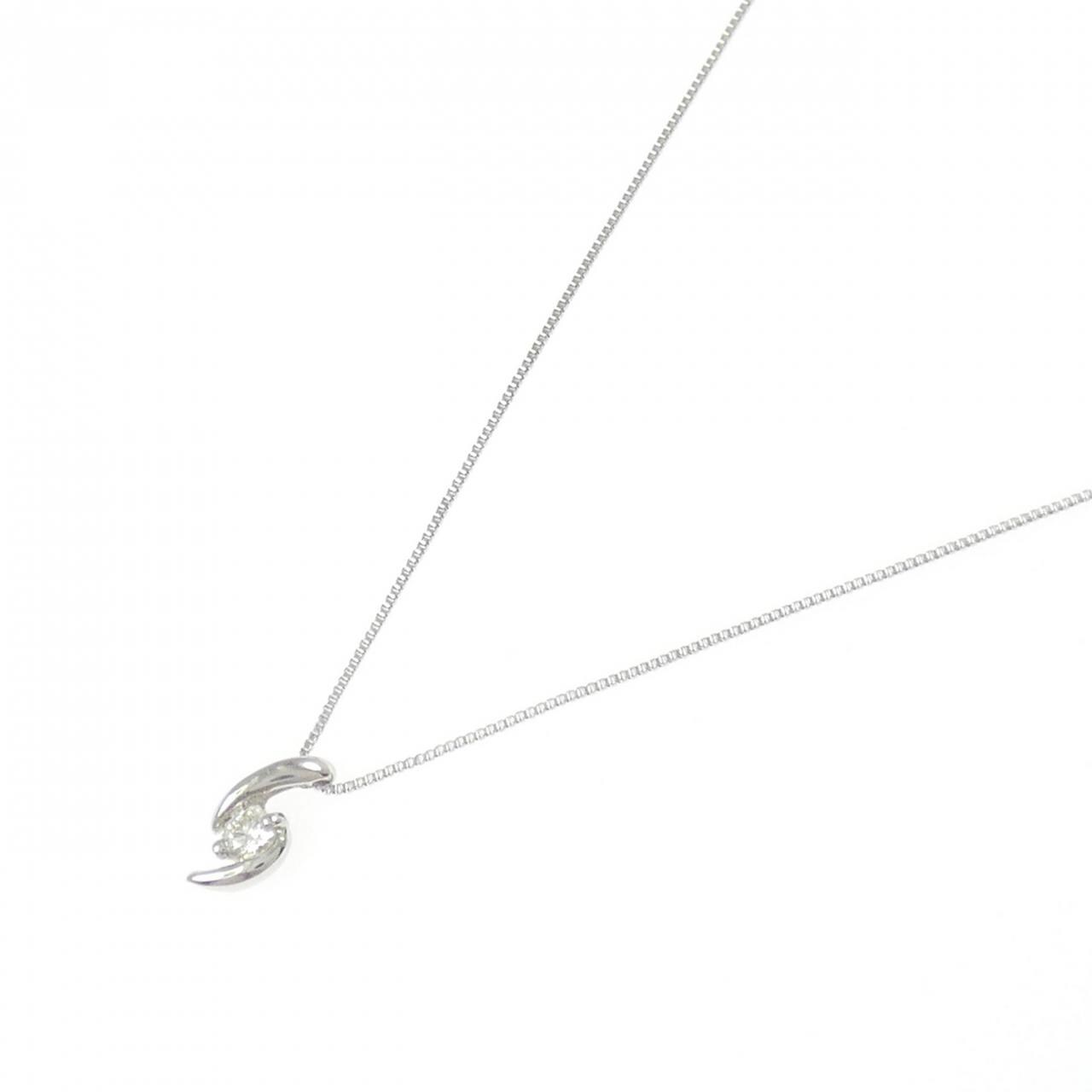 PT900/PT850 ダイヤモンド ネックレス 0.05CT