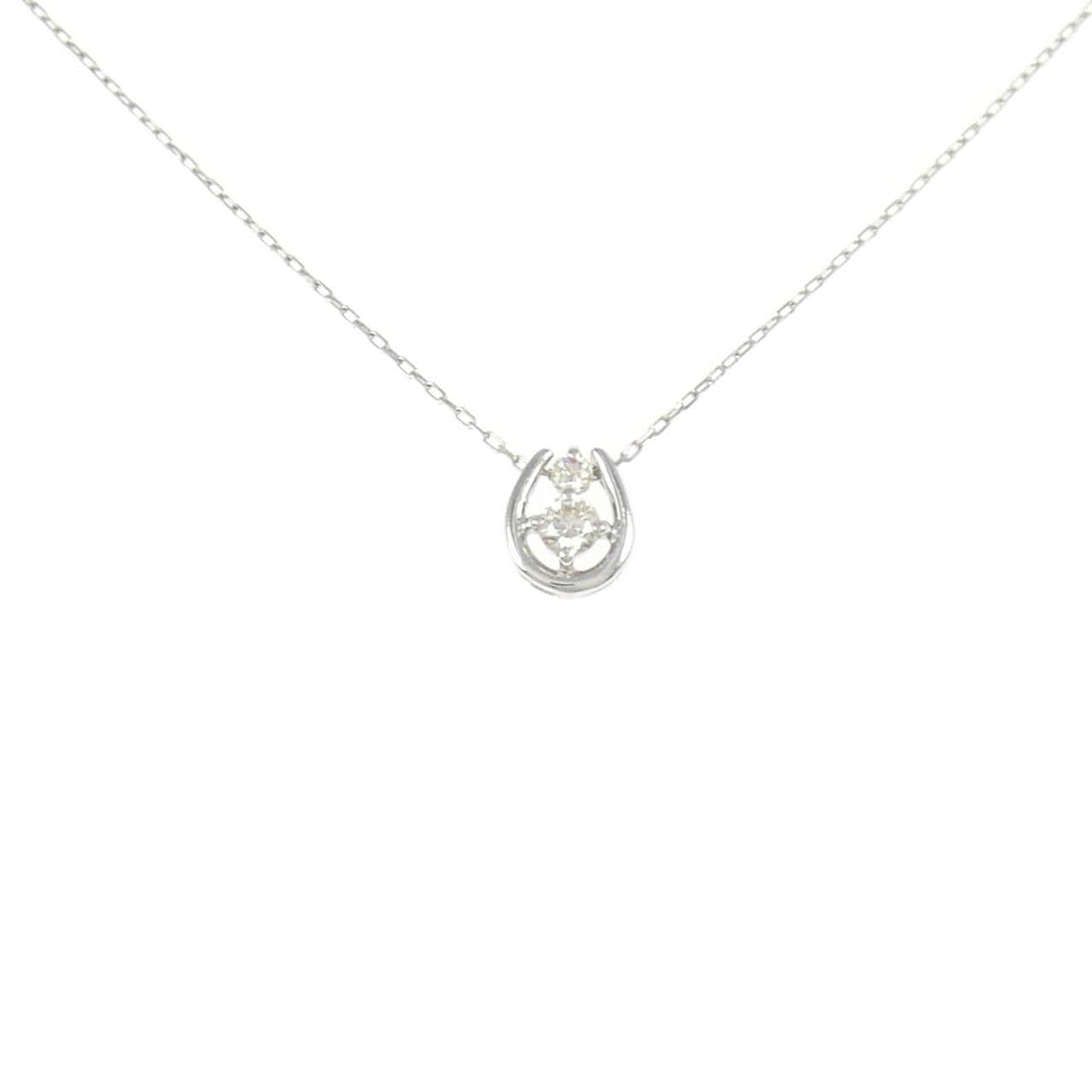 PT900/PT850 ダイヤモンド ネックレス 0.10CT