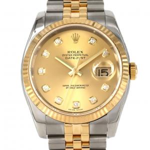 ロレックス デイトジャスト 116233G SSxYG 自動巻 F番