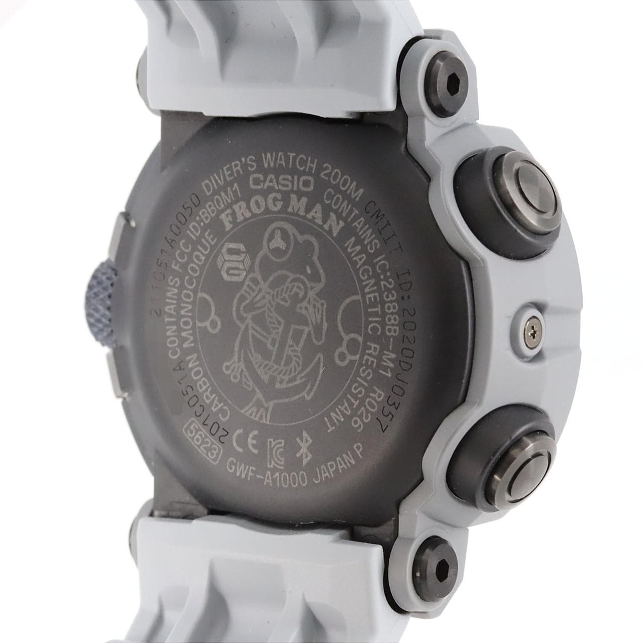 カシオ G-SHOCK･フロッグマン･ロイヤルネイビー 電波時計 GWF-A1000RN-8AJR その他 ソーラークォーツ