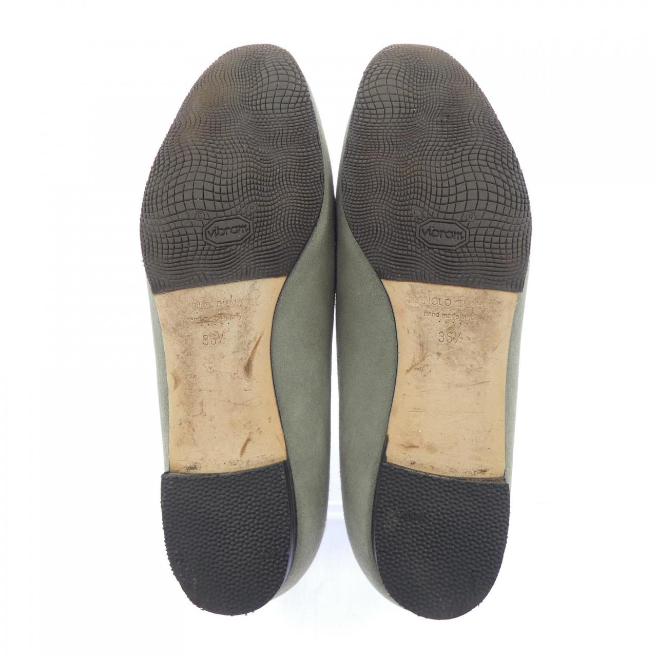 マノロブラニク MANOLO BLAHNIK フラットシューズ
