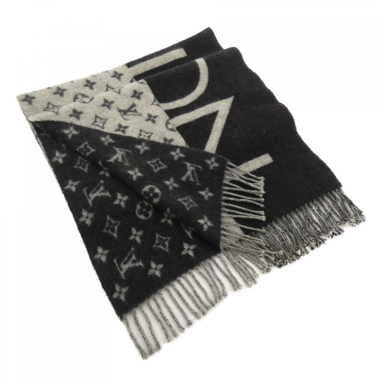 ルイヴィトン LOUIS VUITTON LVスプリット M70924 MUFFLER