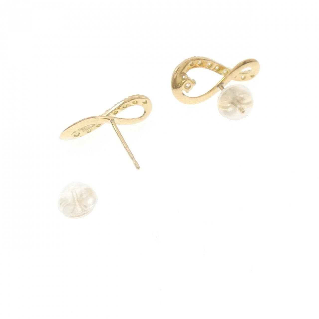 K18YG ダイヤモンド ピアス 0.20CT