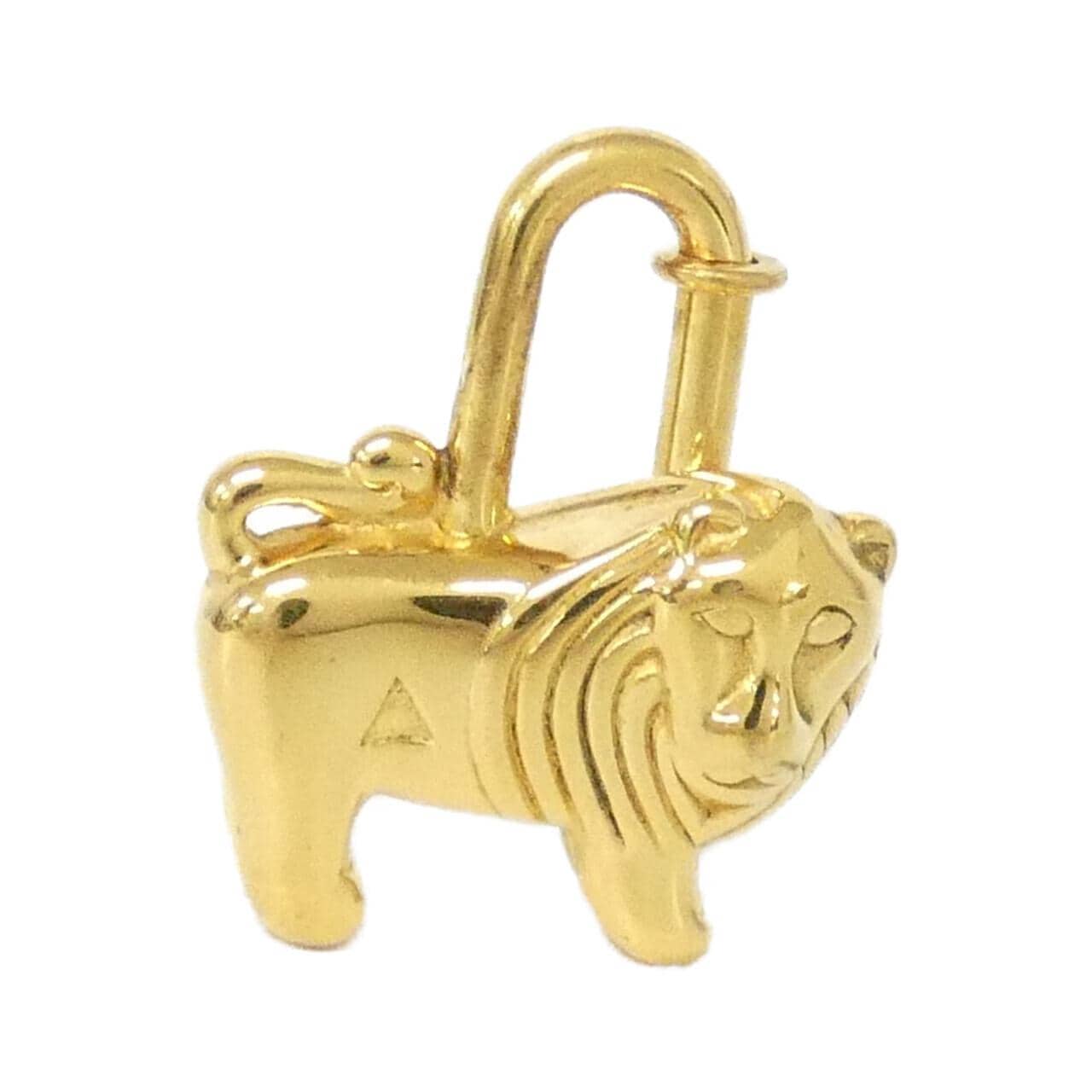 エルメス LION カデナ 041000CC キーホルダー