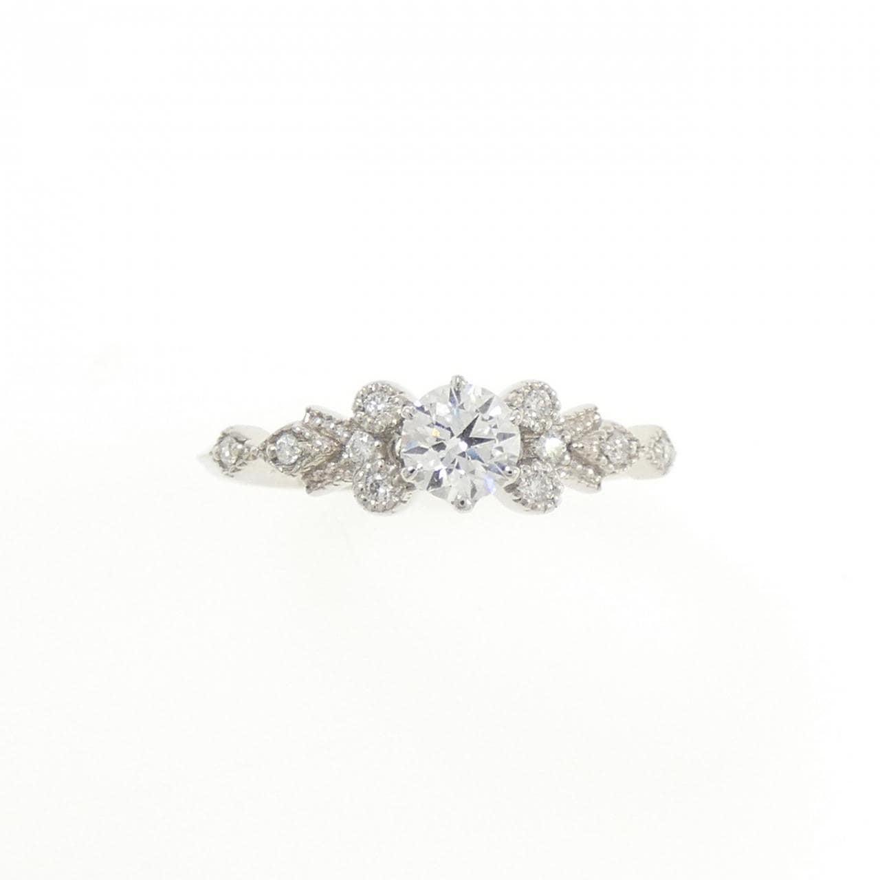 PT900 ダイヤモンド リング 0.236CT F SI2 EXT H&C