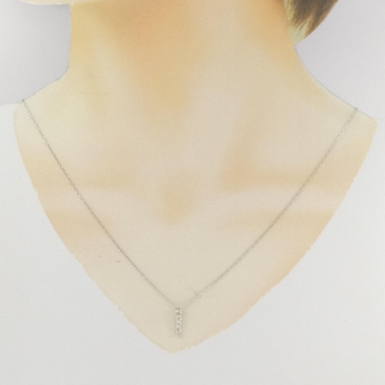 PT900/PT850 ダイヤモンド ネックレス 0.30CT