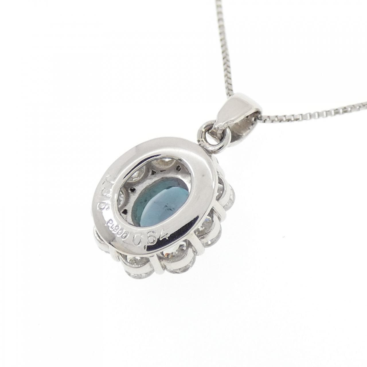 PT900/PT850 アレキサンドライト ネックレス 0.36CT