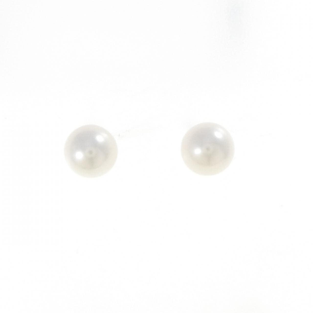 K14WG アコヤパール ピアス 7.5mm