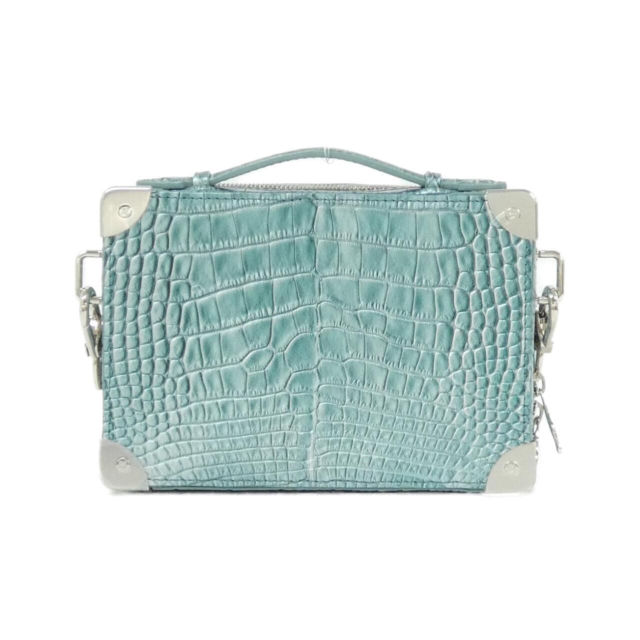 ルイヴィトン エキゾチック レザー ハンドル ソフトトランク N82780 ショルダーバッグ