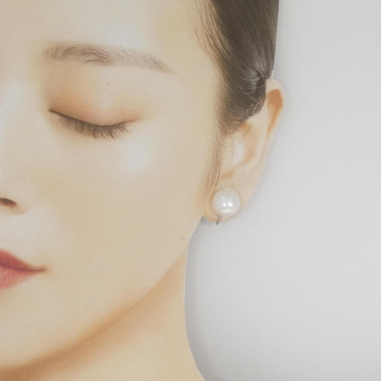 PT900 淡水パール イヤリング