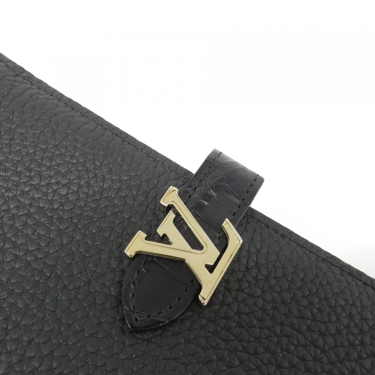 ルイヴィトン エキゾチック レザー LVヴェルティカル ウォレット 財布