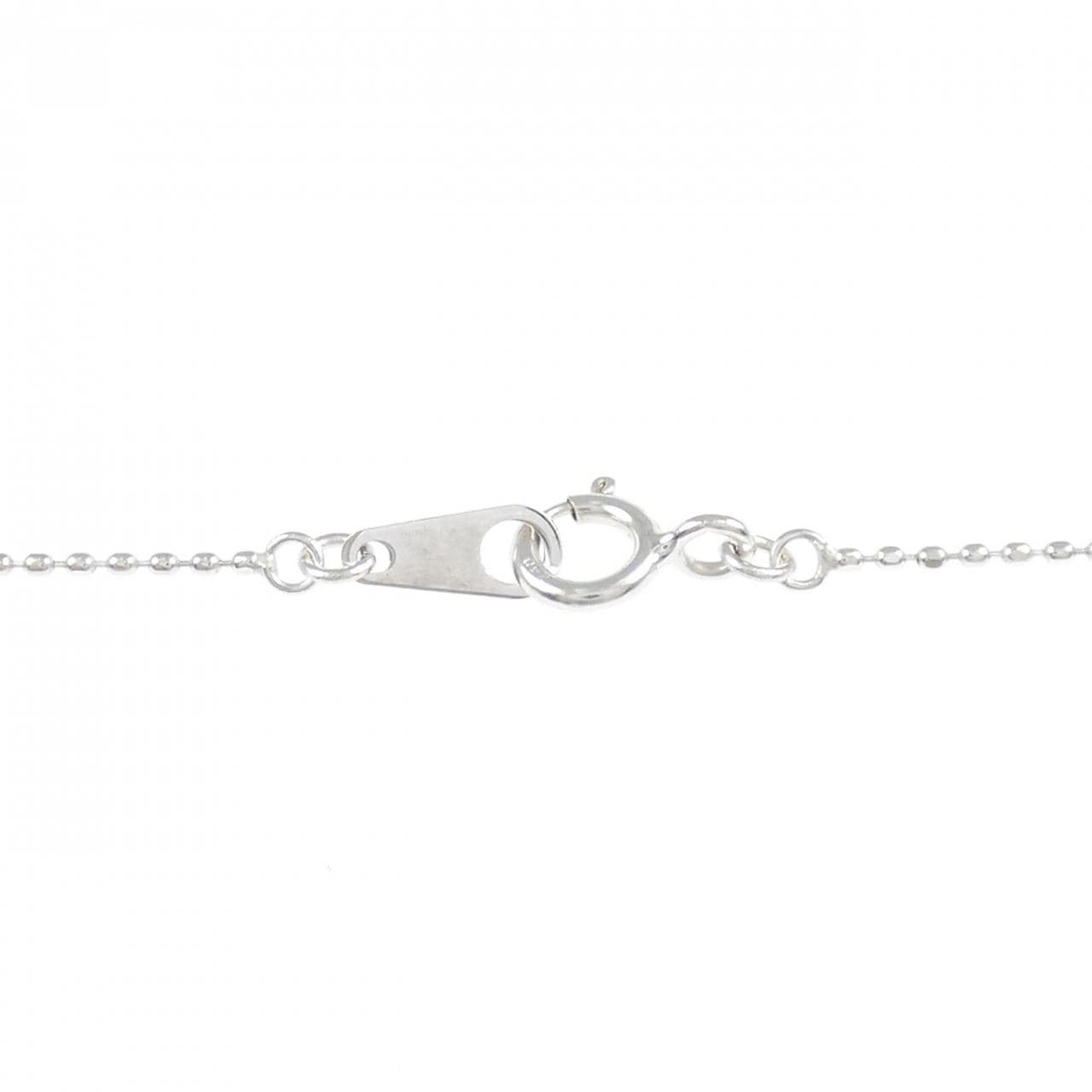 K18WG ダイヤモンド ネックレス 0.03CT