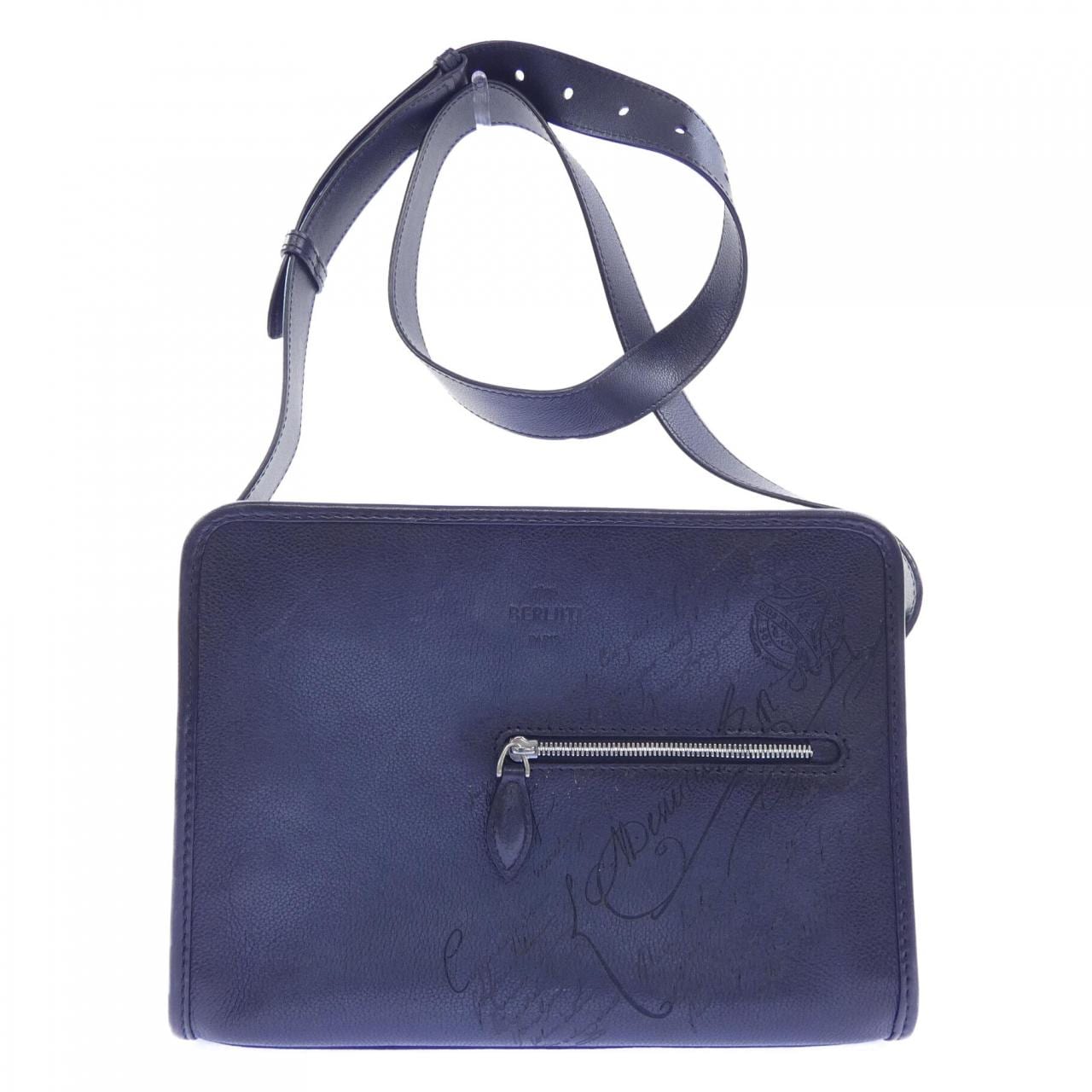 ベルルッティ Berluti ジュルナリエスクリットレザーメッセンジャー BAG