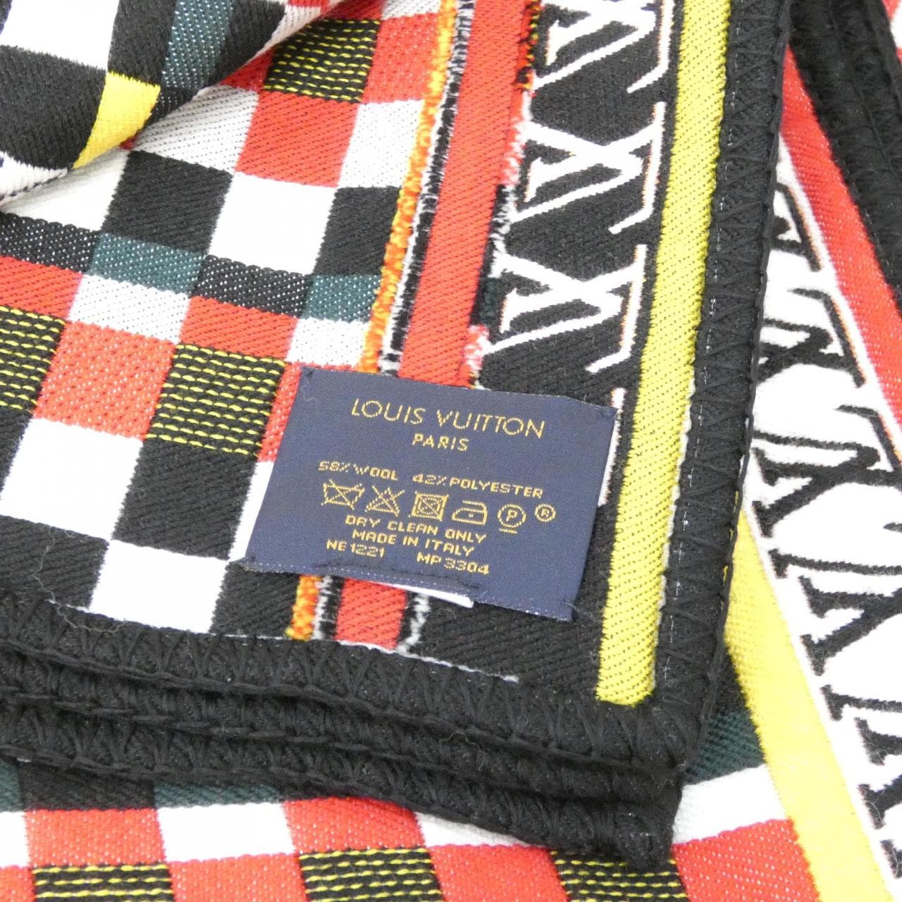 ルイヴィトン ブレッド ダミエ チェック MP3304 ブランケット