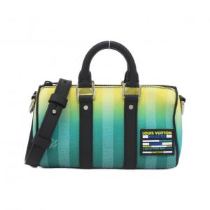 ルイヴィトン デイ ブレイク(ダミエ ストライプ) キーポルXS M59949 ボストンバッグ