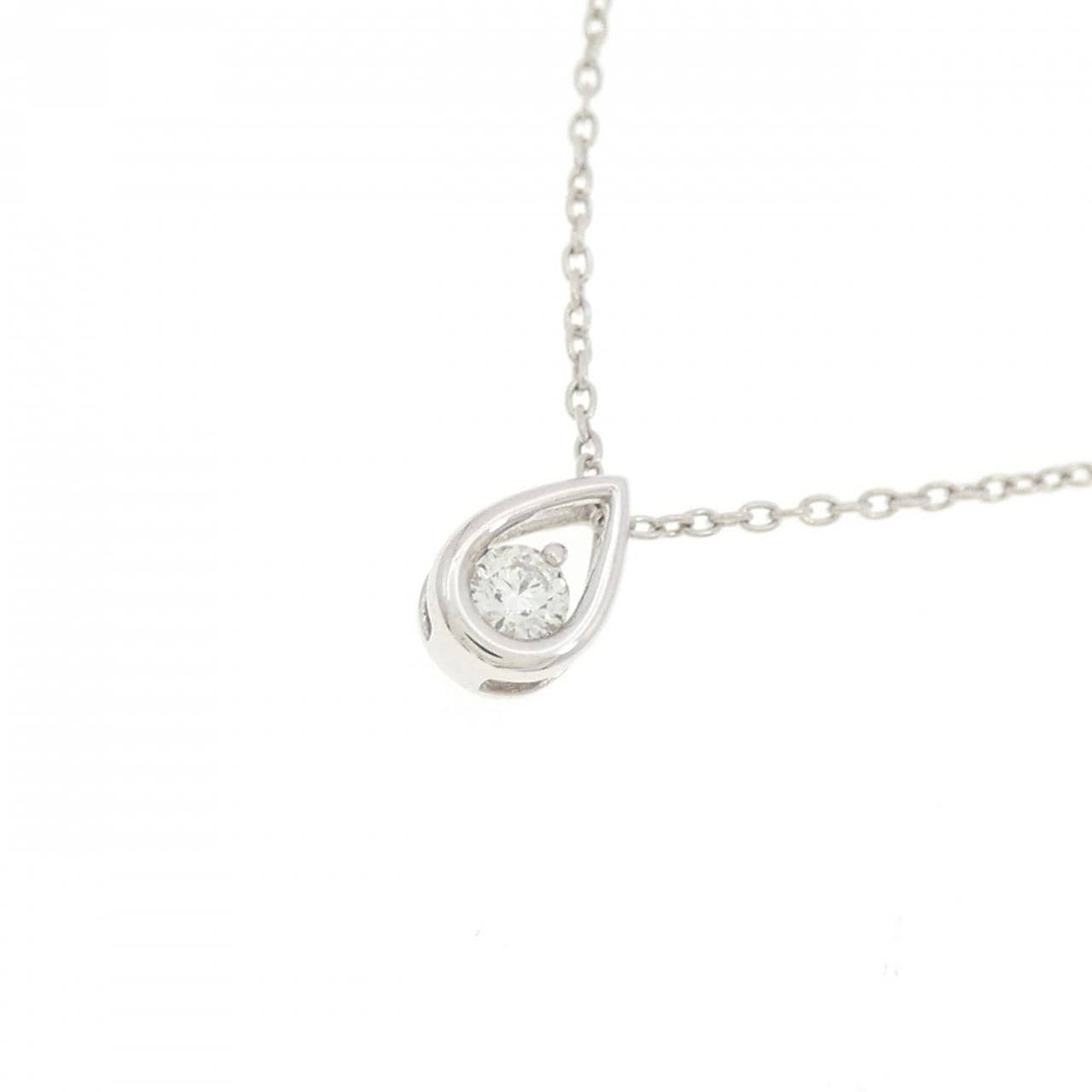 コメ兵｜K14WG/K10WG ダイヤモンド ネックレス 0.07CT