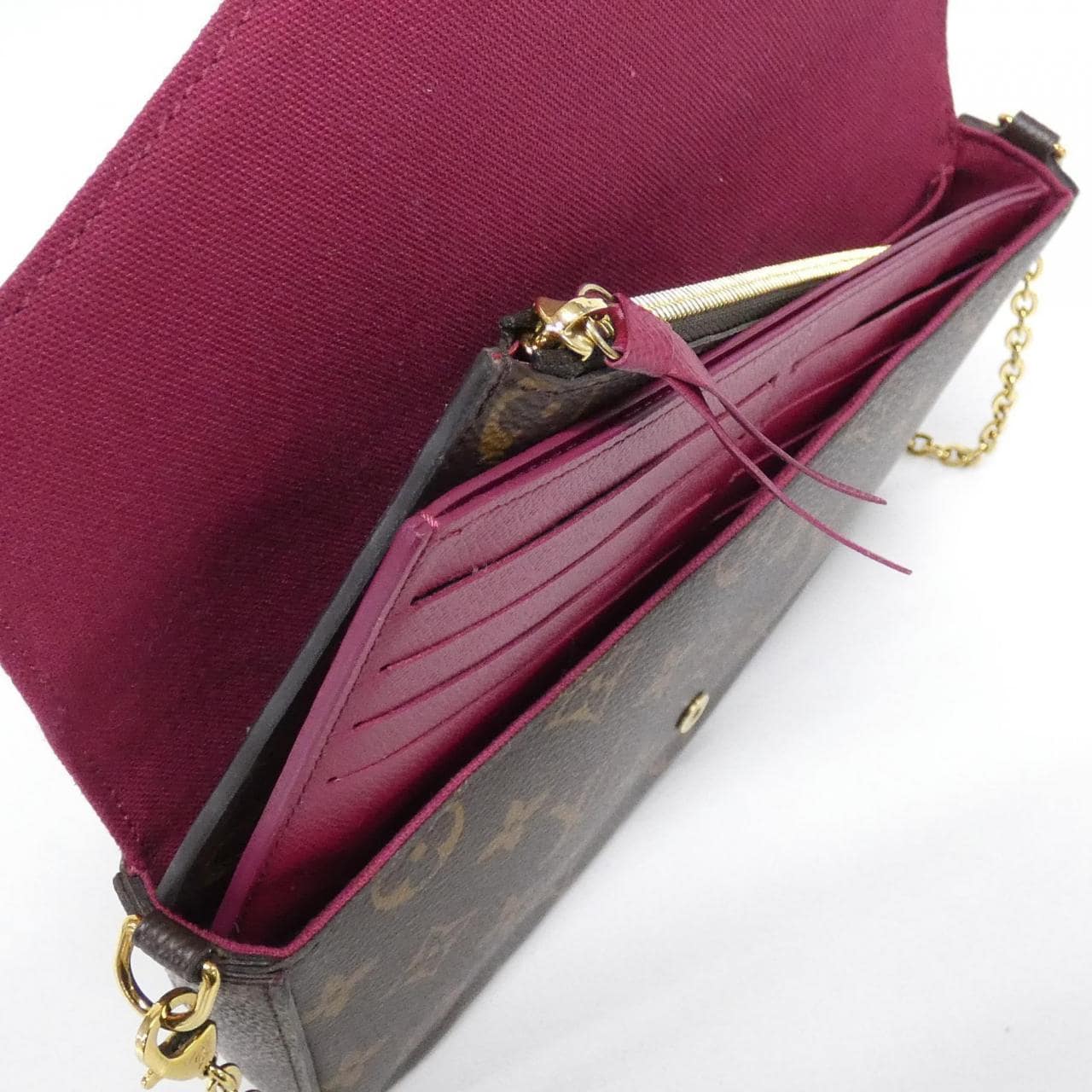 ルイヴィトン モノグラム ポシェット フェリシー M61276 ショルダーバッグ