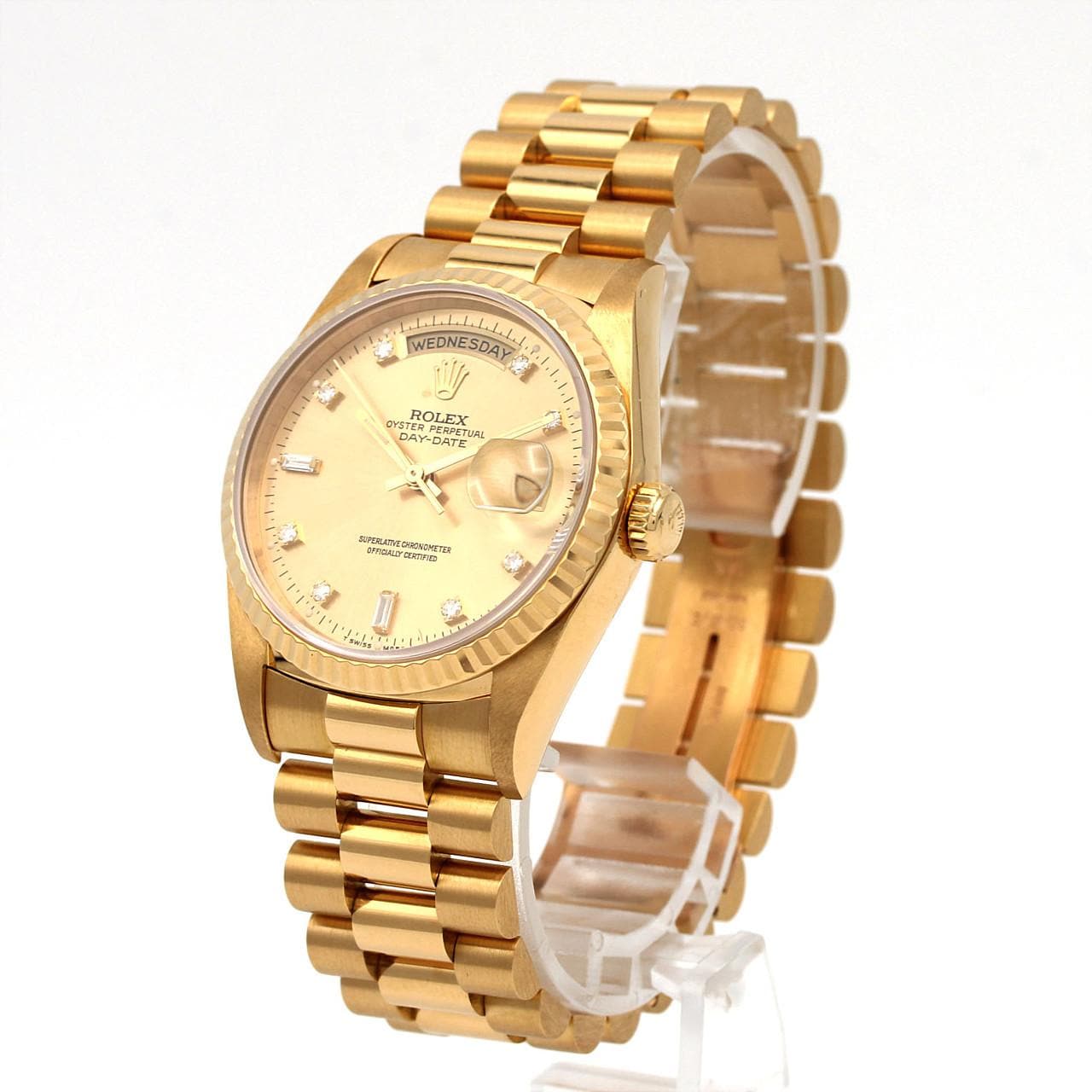 ロレックス デイデイト 18238A. YG 自動巻 S番