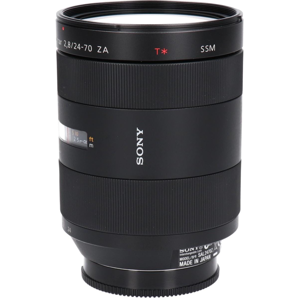 ２４－７０ｍｍ　Ｆ２．８　ＺＡ　ＳＳＭ（ＳＡＬ２４７０Ｚ）