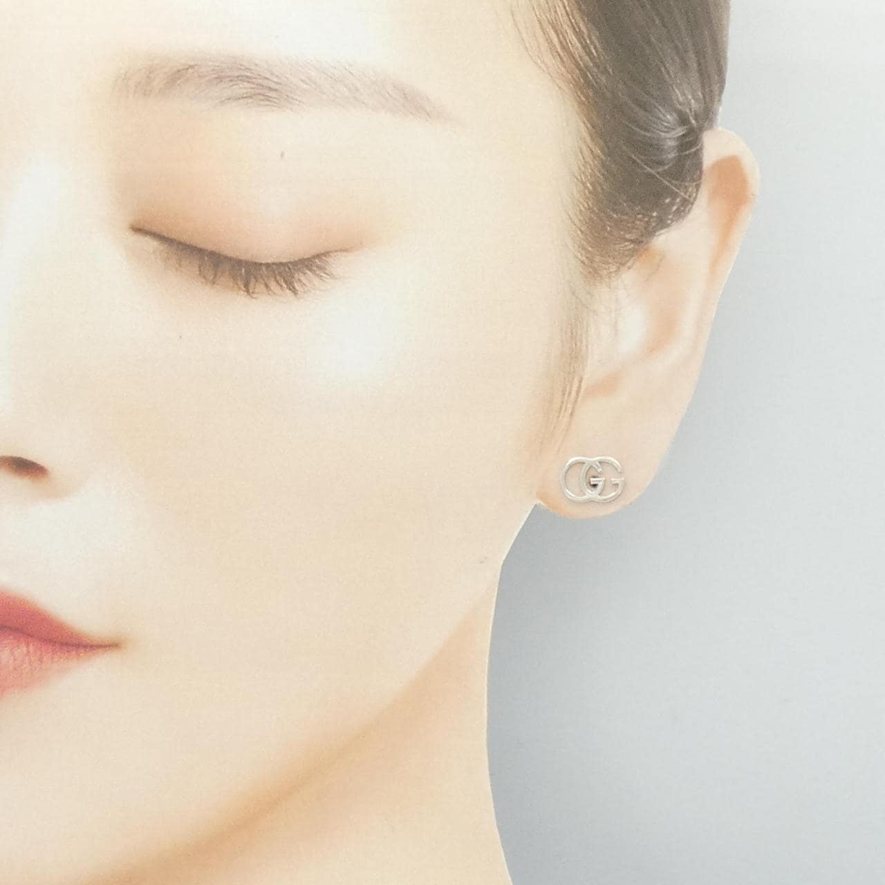 グッチ GGスタッズ ピアス