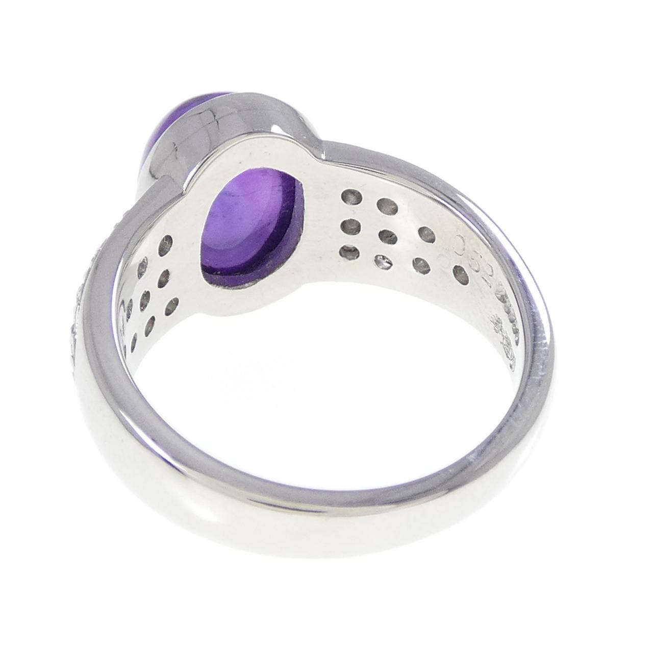 PT900紫水晶戒指