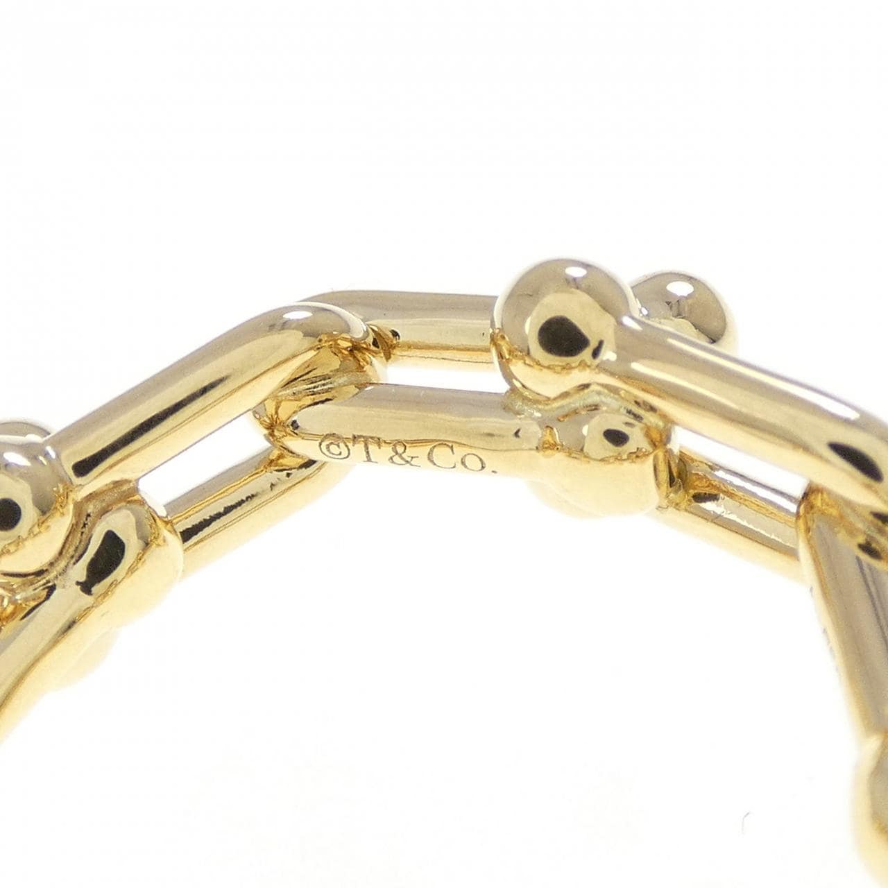 TIFFANY小号链接戒指 0.26CT