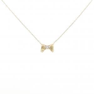 アーカー リボン ダイヤモンド ネックレス