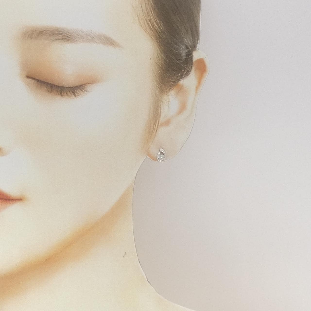 PT900 ダイヤモンド ピアス 0.20CT